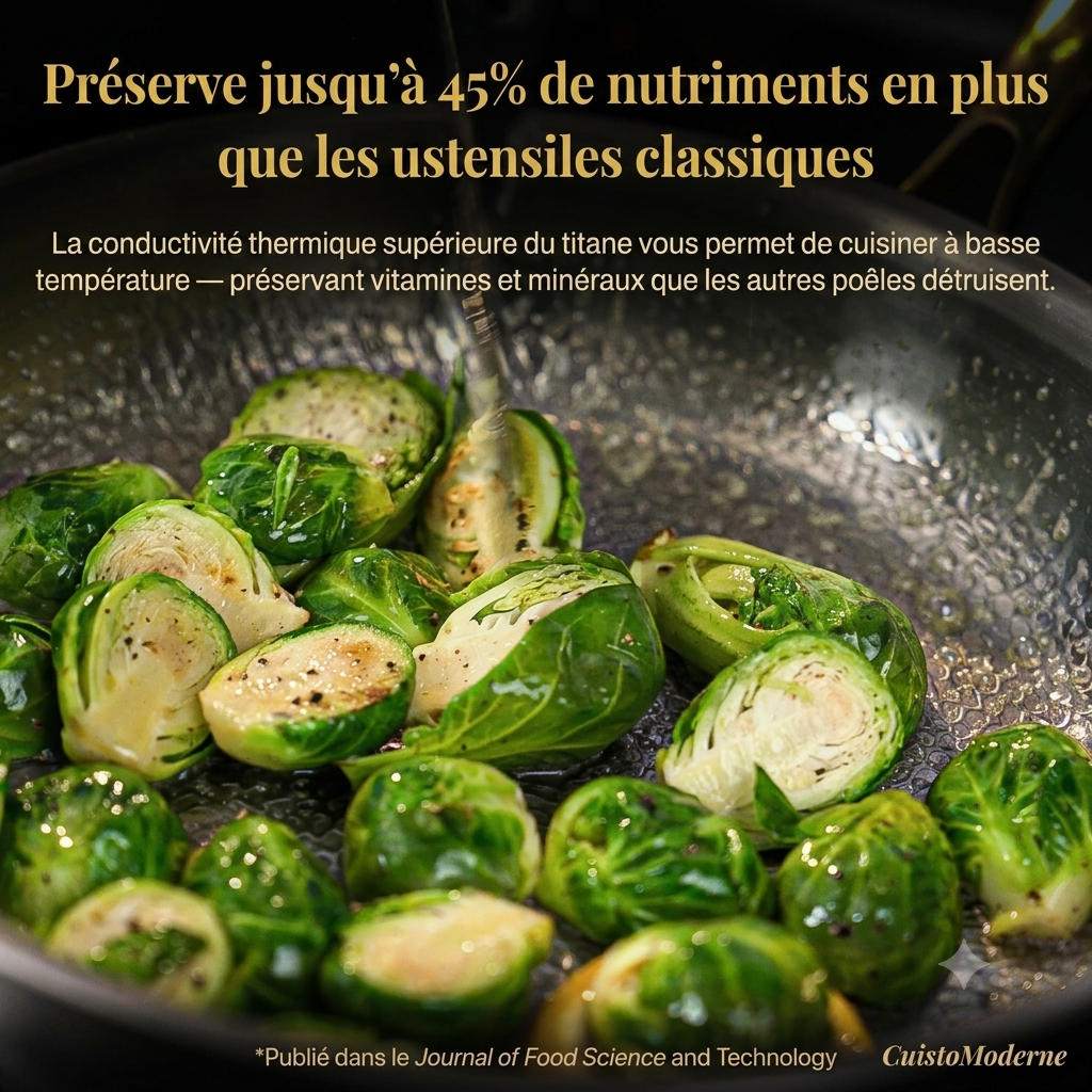 Poêle titanium