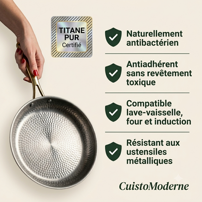 Poêle titanium